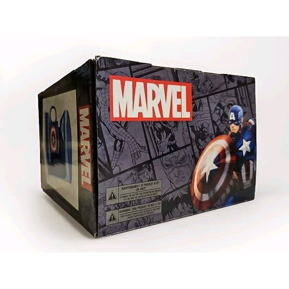 Marvel Captain America 1-Cup Coffee Maker NEW - COMPLETE (Please See Pics ) - Picture 6 of 6
